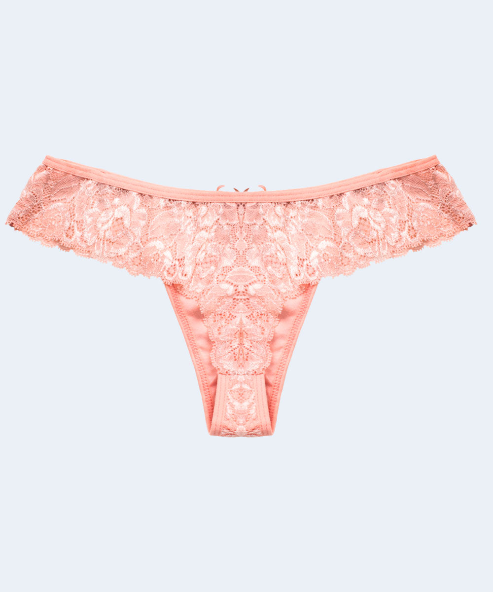 Calcinha Tanga de Renda Fio Dental - FIARE