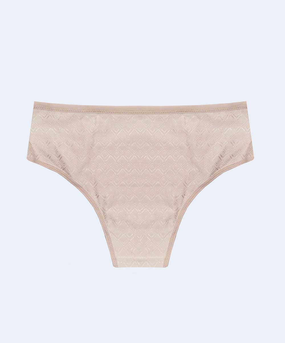Calcinha Microfibra Trabalhada Lateral Duplo (Coleção Atemporal) - VI LINGERIE