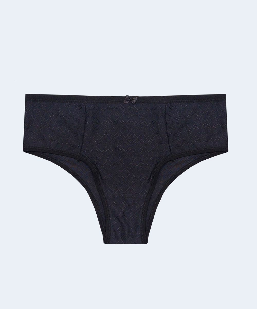 Calcinha Microfibra Trabalhada Lateral Duplo (Coleção Atemporal) - VI LINGERIE