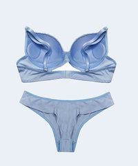 Conjunto Canelado com Renda Fio Duplo - FEMME FATALLE