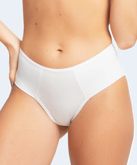 Calcinha Alta Dupla Lateral (Linha Nanotec) - Estilo Natural