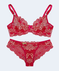 Conjunto Bicolor Sem Bojo com Aro - FEMME FATALLE
