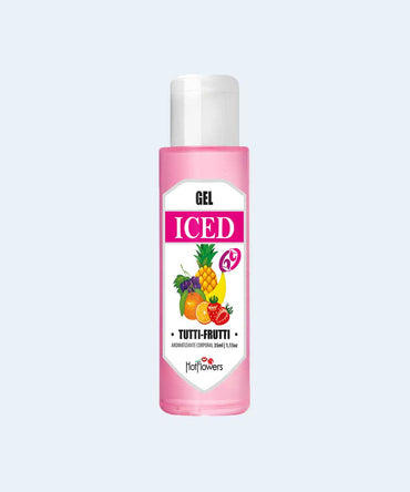 Gel Beijável Excitante de Tutti Frutti Gel Iced - HOT FLOWERS