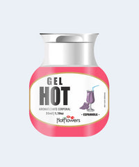 Gel Excitante Beijável de Espanhola Gel Hot - HOT FLOWERS
