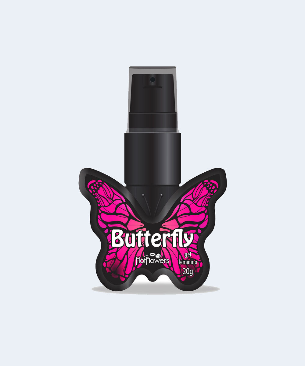 Gel Excitante Butterfly - HOT FLOWERS