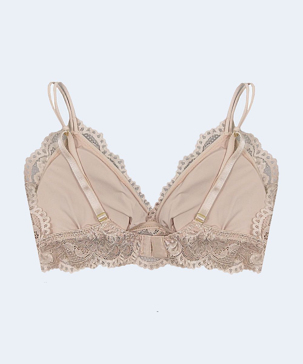 Sutiã de Renda com Bojo Removível - JACKIE LINGERIE