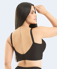 Sutiã Microfibra Trabalhada com Bojo Triangular Plus Size (Coleção Atemporal) - VI LINGERIE