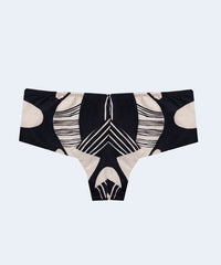 Tanga Alta Drapeada Fio Duplo Plus Size FAMILIA ESTAMPADA - PATHY