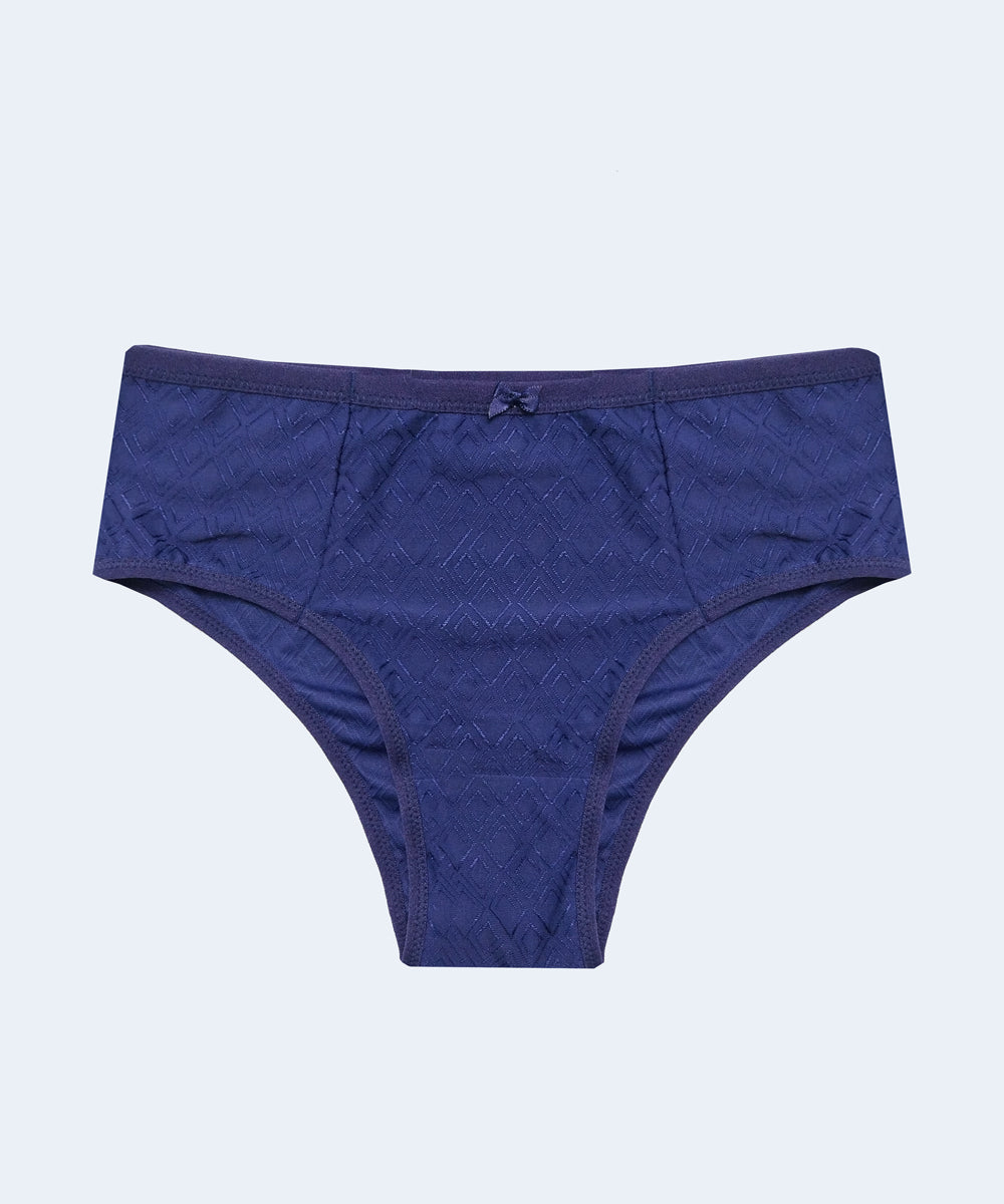 Calcinha Microfibra Trabalhada Lateral Duplo (Coleção Atemporal) - VI LINGERIE