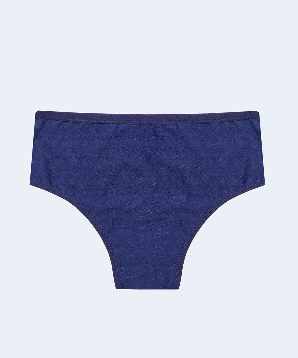 Calcinha Microfibra Trabalhada Lateral Duplo (Coleção Atemporal) - VI LINGERIE