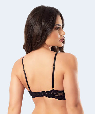 Sutiã com Bojo com Tiras nas Alças - JACKIE LINGERIE