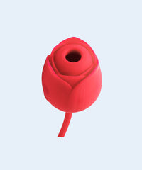 Vibrador de Ponto G e Clitóris com Vai e Vem Formato de Rosa - SEXY IMPORT