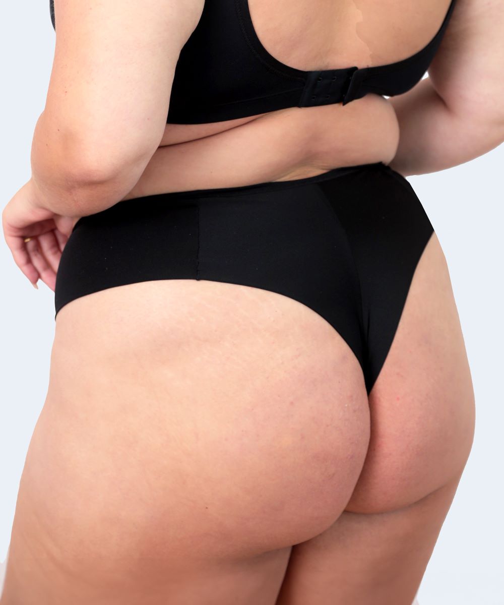 Calcinha Plus Size Fio e Lateral Dupla (Linha Básica) - SANTA PASSION