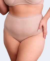 Calcinha De Microfibra Alta Plus Size (Linha Básica) - SANTA PASSION