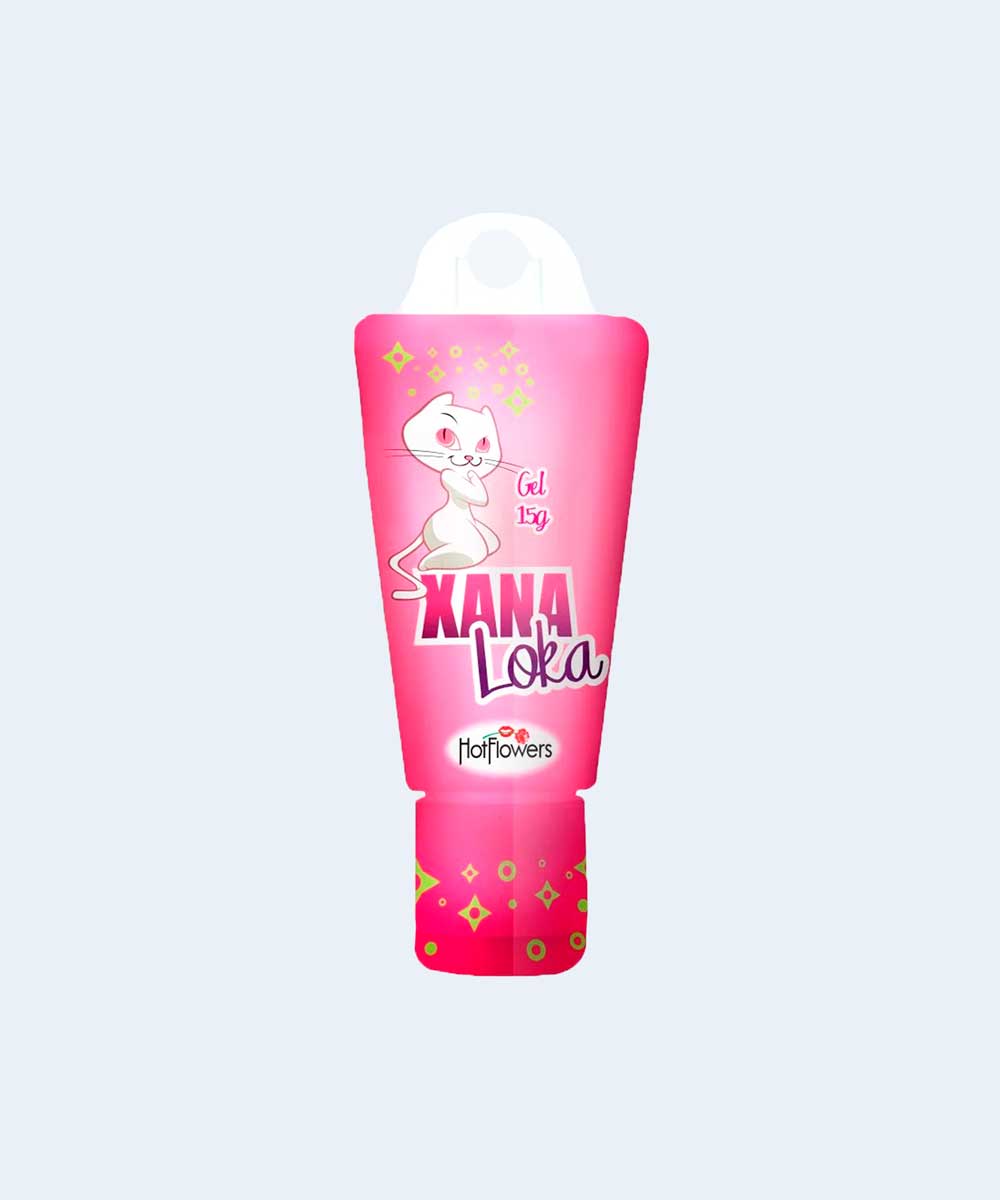 Gel Excitante Feminino Xana Loka - HOT FLOWERS