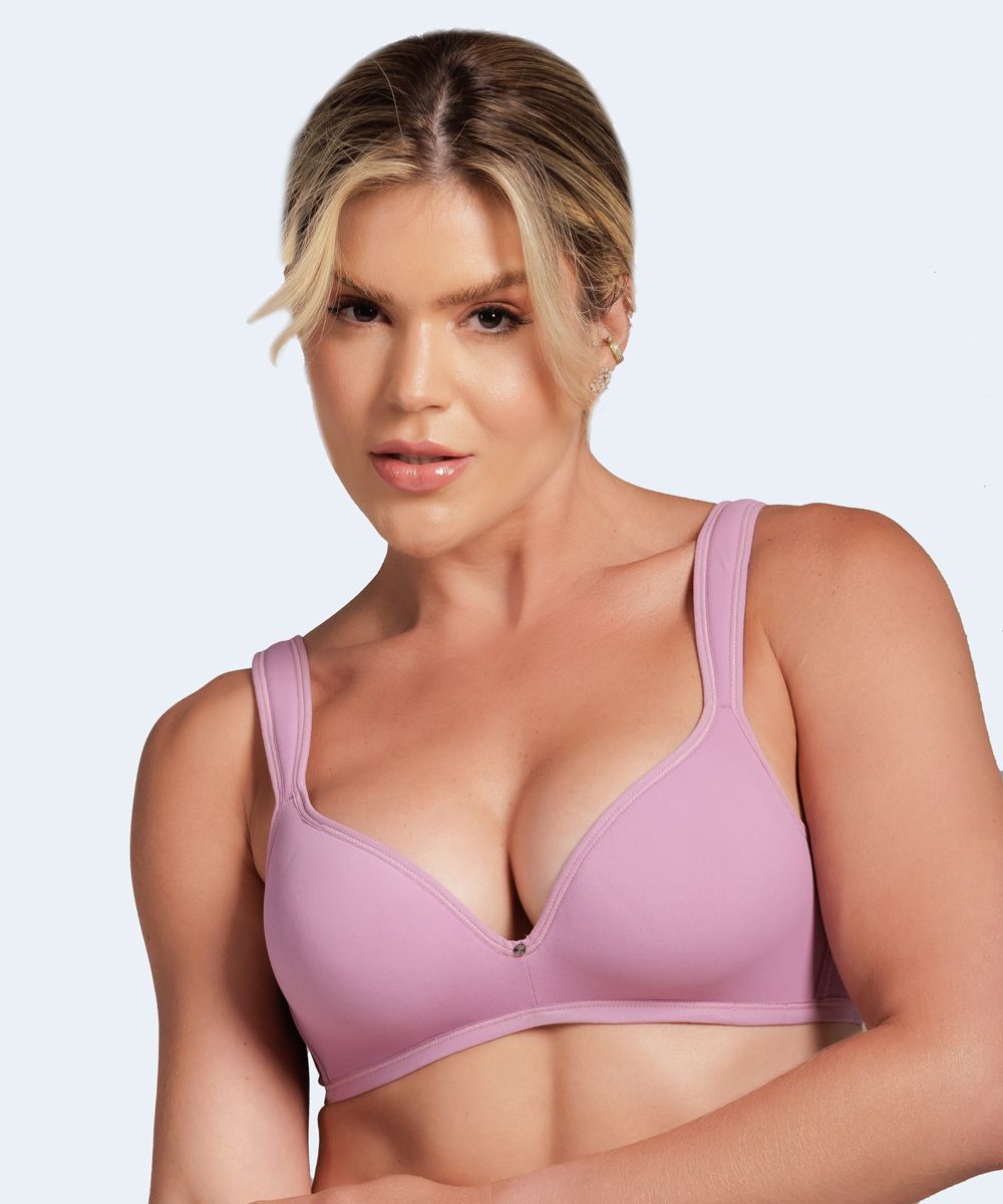 Sutiã Meia Taça Microfibra Comfort - THAIS FERREIRA