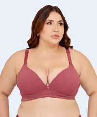 Sutiã Plus Size Base Renda Bojo Soft - NAYANE