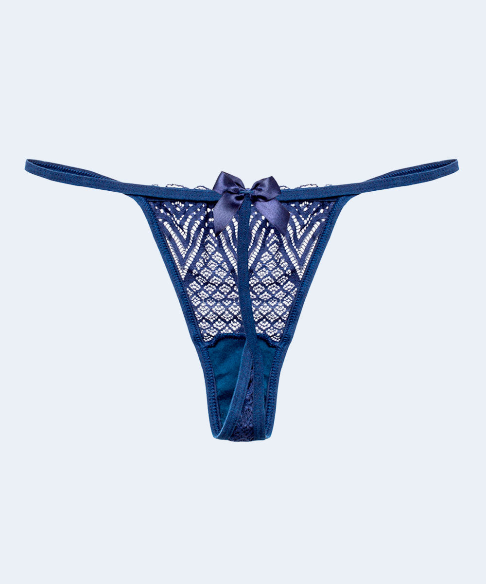 Calcinha de Renda Fio Dental Sexy - FIARE