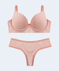 Conjunto Microfibra Calcinha Fio Duplo - FEMME FATALLE