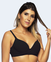 Sutiã de Microfibra Liso Bojo Casca (Linha Básica) - SANTA PASSION