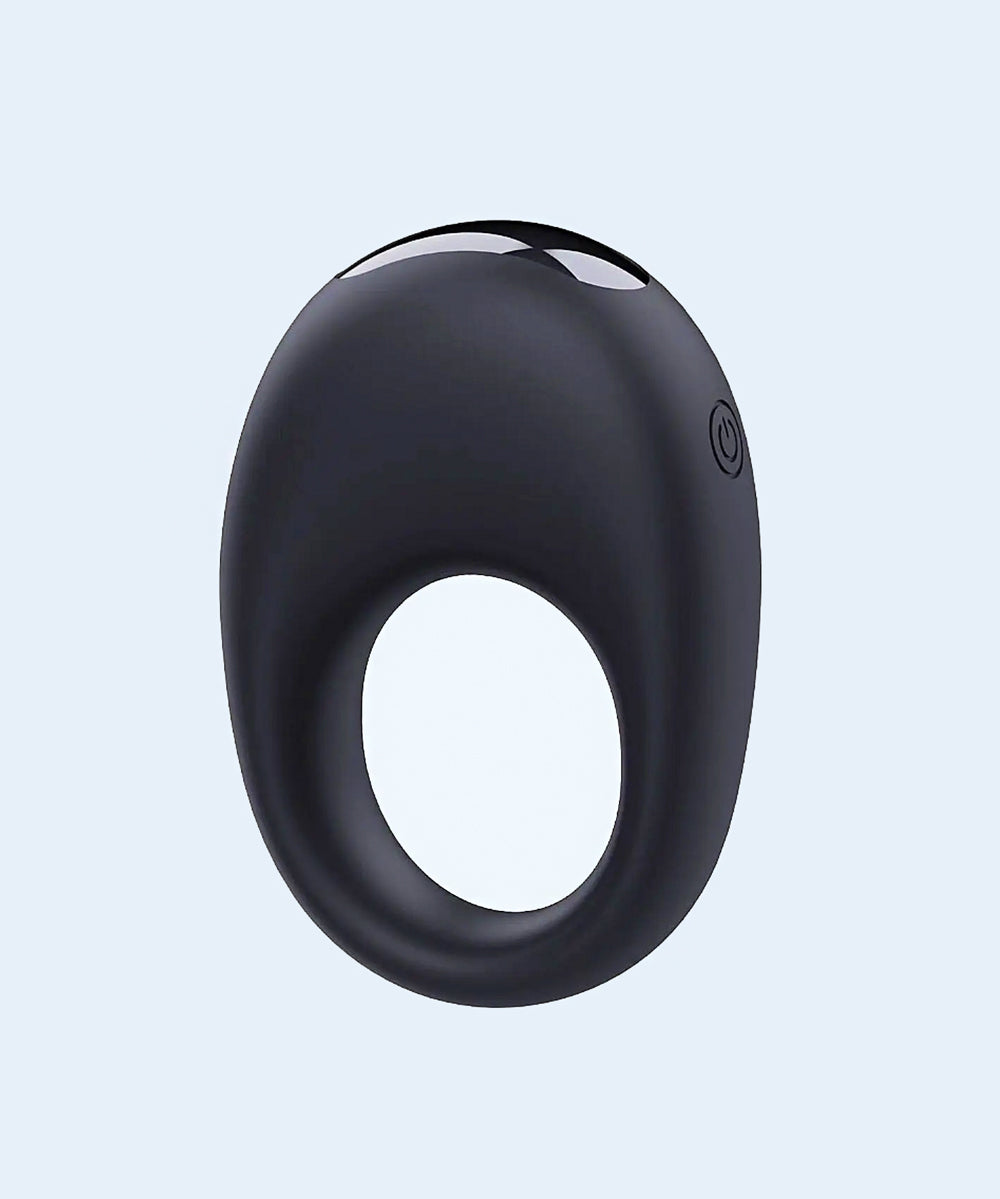 Anel Peniano Silicone com Vibro Recarregavel com 7 Modos de Vibrações - Sexy Import