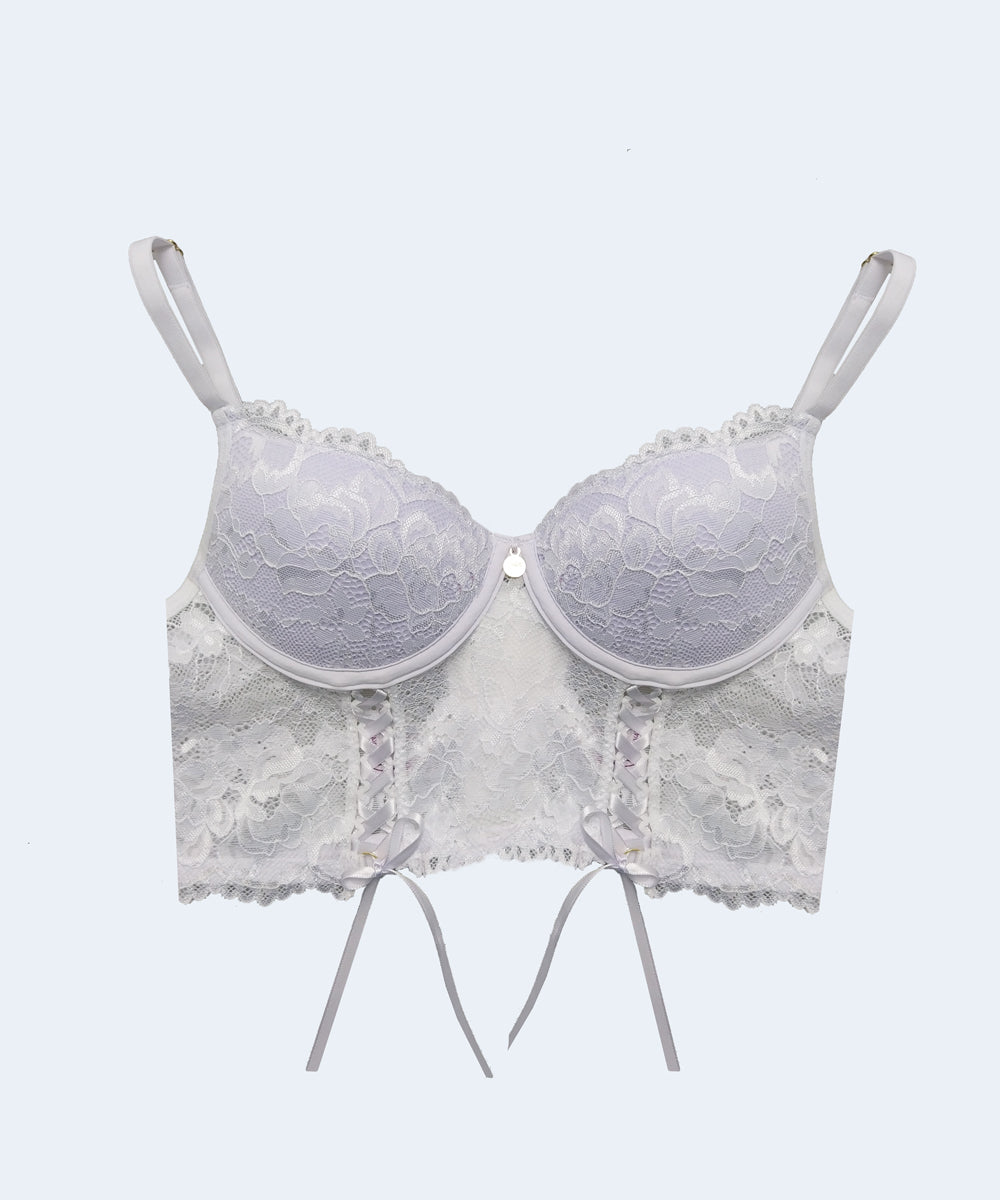 Sutiã Cropped com Bojo Passa Fita - JACKIE