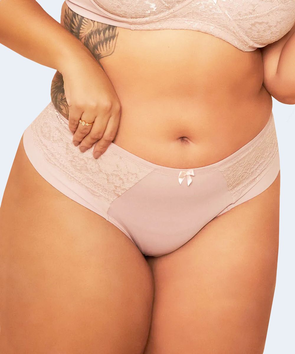 Calcinha de Microfibra Plus Size (Linha Luxurious SANTA PASSION