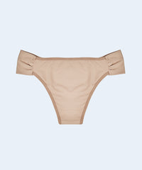 Calcinha Tanga Lateral Dupla Franzida (Linha Básica) - SANTA PASSION