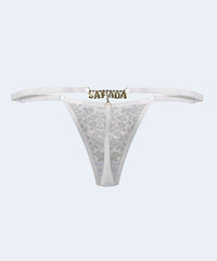 Calcinha String Renda Strass Safada - MARYS LENE