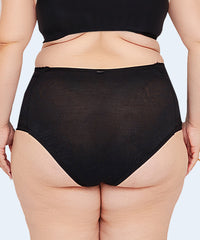 Calcinha Plus Size Cintura Alta Frente V - NAYANE LINGERIE