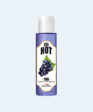 Gel Aromatizante Uva 35ml - HOT FLOWERS