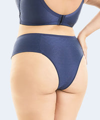 Calcinha Microfibra Trabalhada com Lateral Plus Size (Coleção Confort Atemporal) - VI LINGERIE