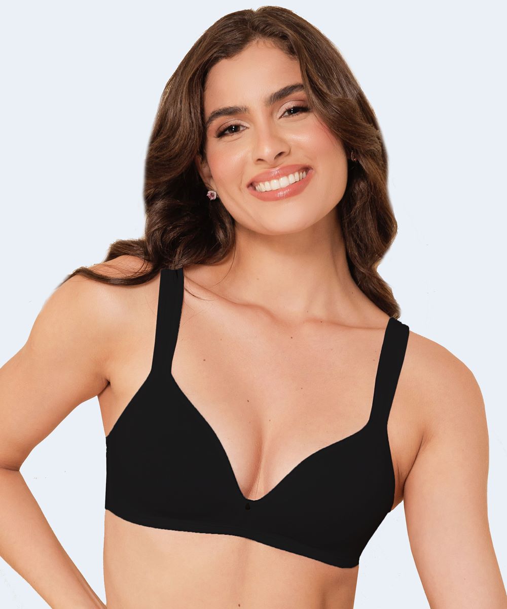 Sutiã Meia Taça Microfibra Comfort - THAIS FERREIRA