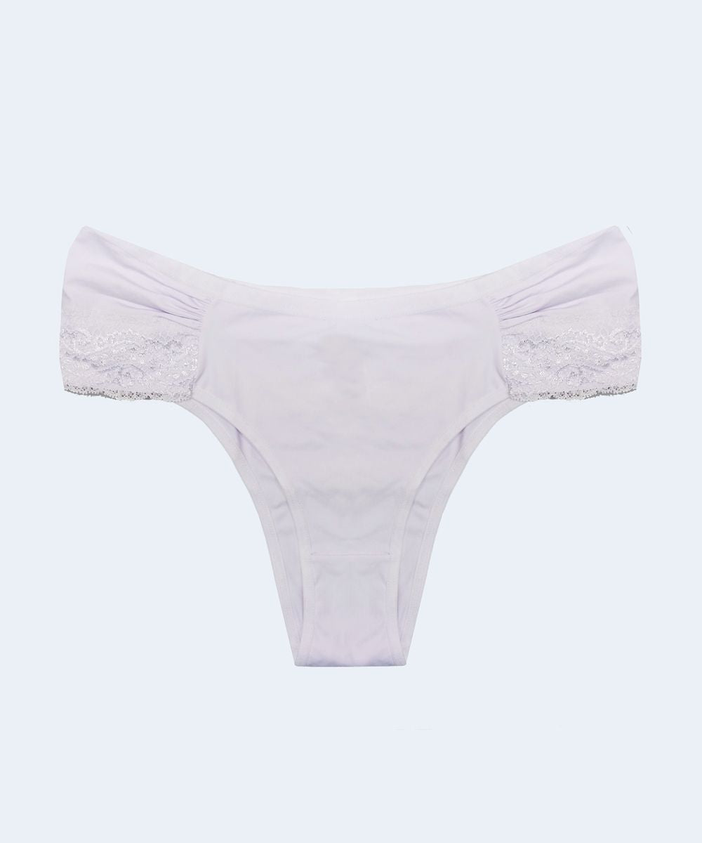 Calcinha Tanga Alta Bombom Renda - NAYANE