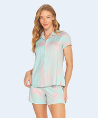 Pijama Americano Estampado Peach Touch - DUNID