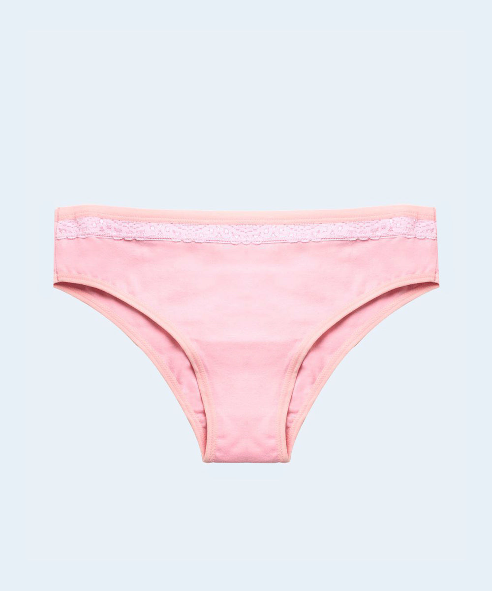 Calcinha Modal Boneca com Renda (Linha Inf/Juv) - SANTA PASSION