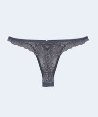 Calcinha Renda String Fio com Tiras - SANTA PASSION