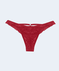 Calcinha Renda String Fio com Tiras - SANTA PASSION