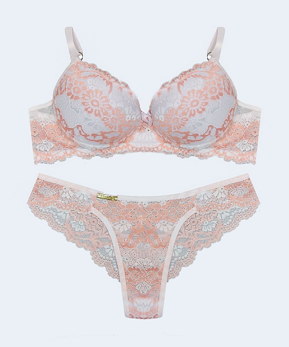 Conjunto Bicolor Com Bojo - FEMME FATALLE