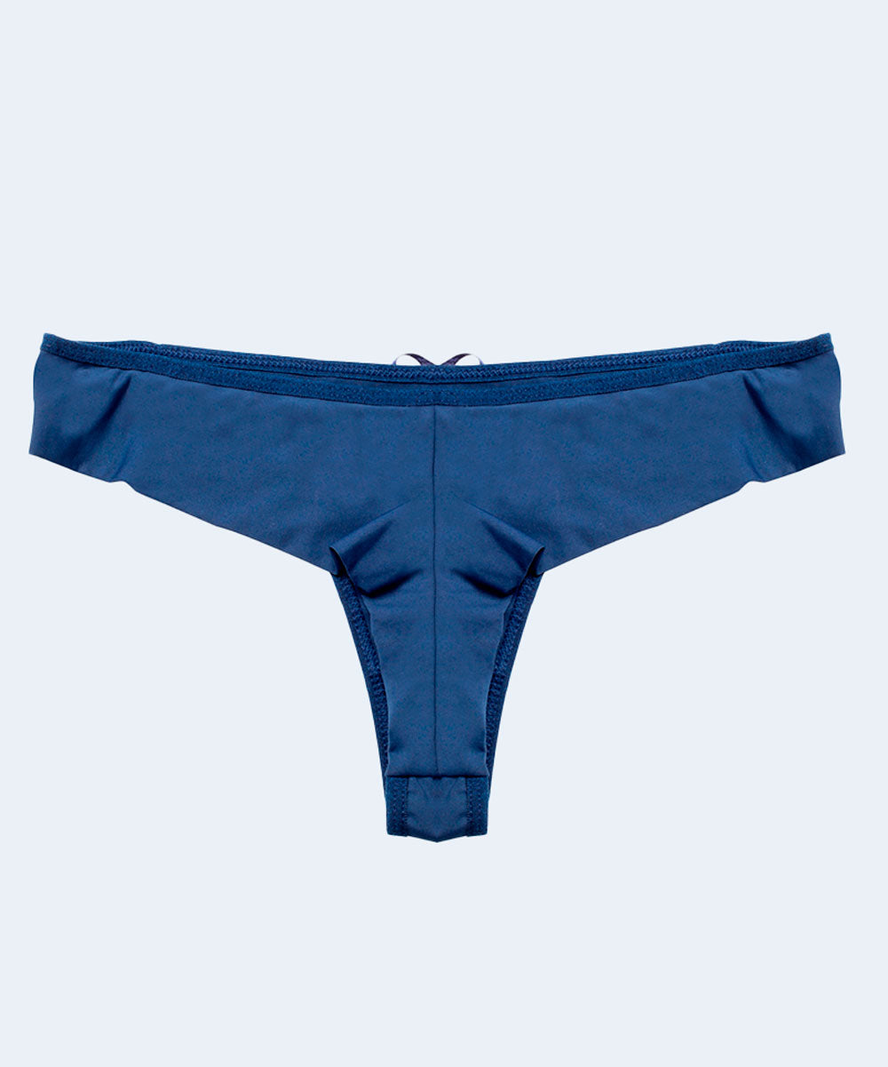 Calcinha de Microfibra Detalhe de Renda Cós Fio Duplo - FIARE