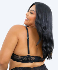 Sutiã de Renda com Bojo Plus Size - JACKIE LINGERIE