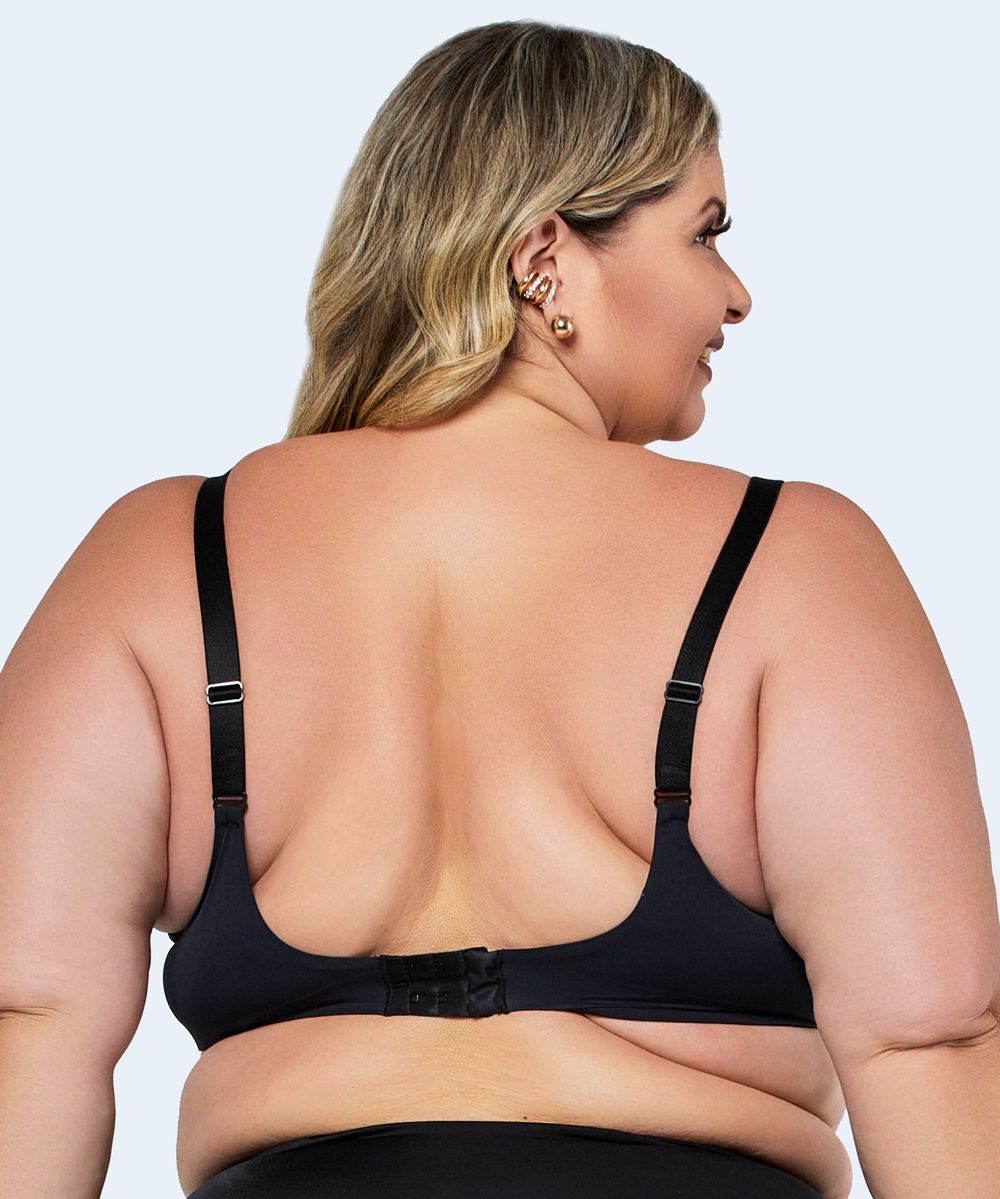 Sutiã Meia Taça Microfibra Plus Size - THAIS FERREIRA