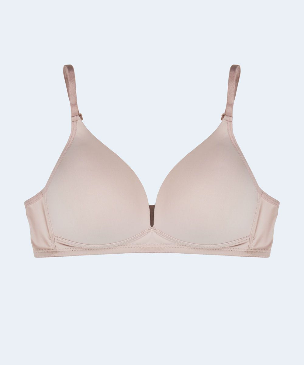 Sutiã de Microfibra Liso com Bojo Triangular (Linha Básica) - SANTA PASSION