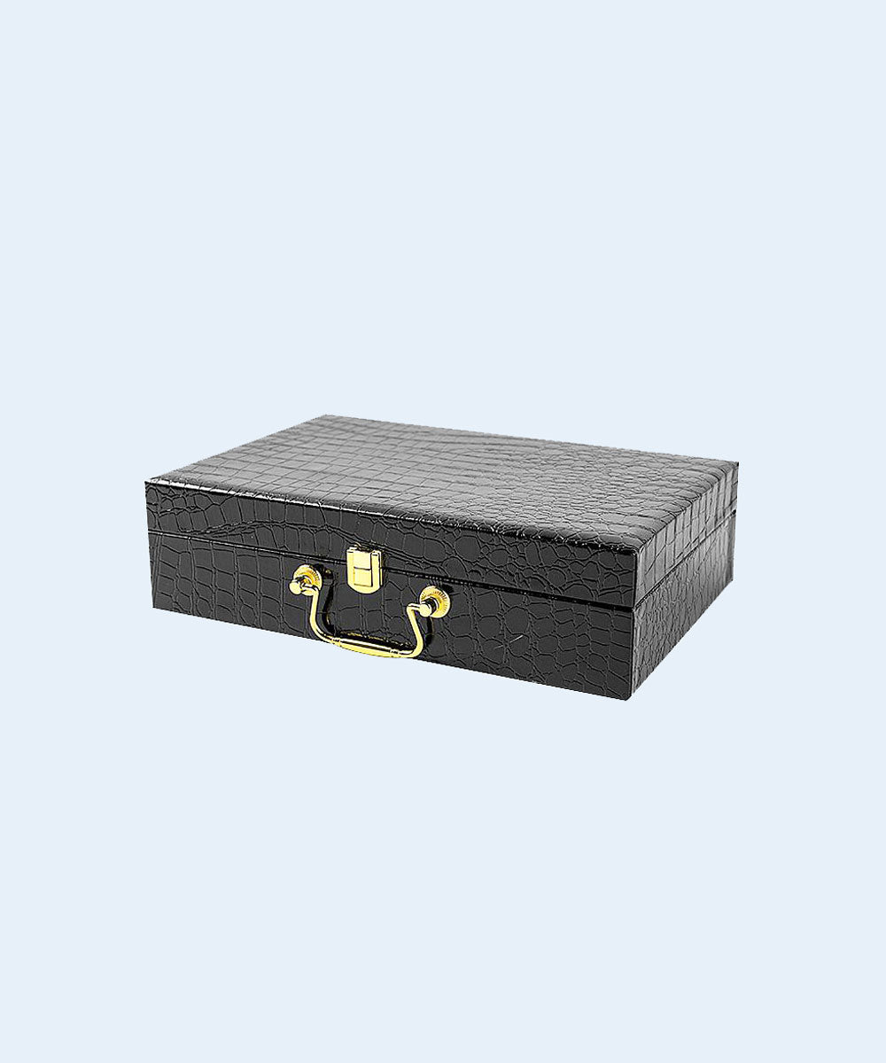 Kit Maleta Sado de Luxo - Algema, Tornozeleira com Corrente - SEXY IMPORT