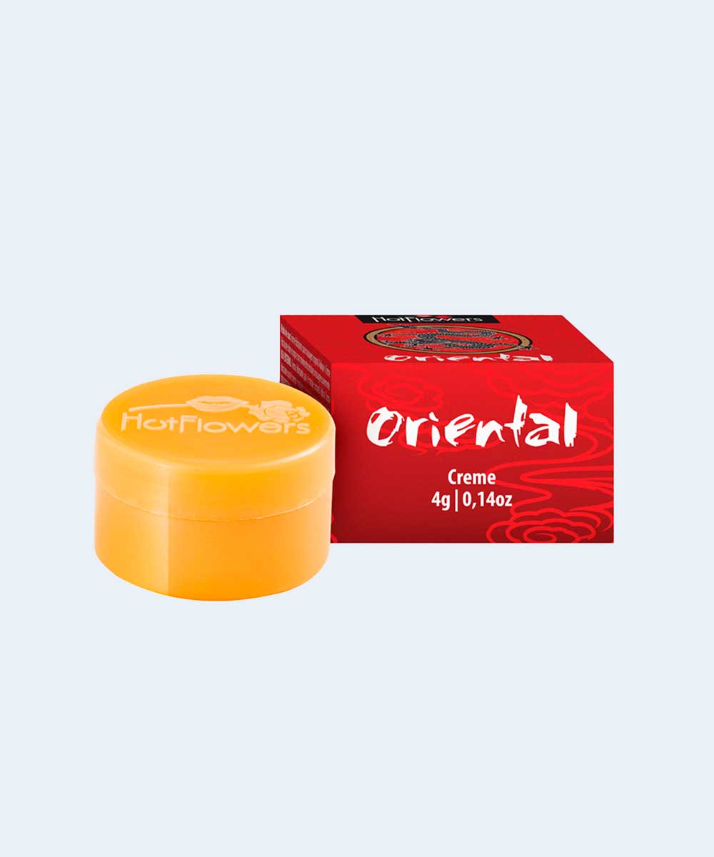 Creme de Massagem Oriental 4g - HOT FLOWERS