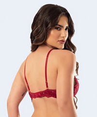 Sutiã sem Bojo com Aro e Tiras nas Alças - JACKIE LINGERIE