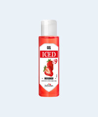 Gel Aromatizante Iced Morango 35ml - HOT FLOWERS