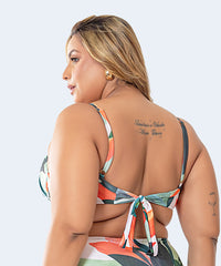 Top com Base Plus Size Estampado FAMILIA ESTAMPADA - PATHY