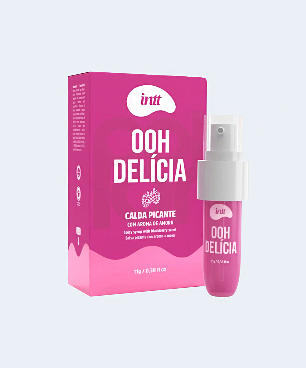 Ooh Delicia Calda Beijavel Aroma de Amora - INTT