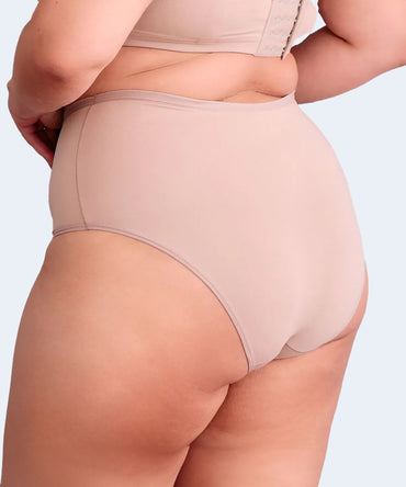 Calcinha De Microfibra Alta Plus Size (Linha Básica) - SANTA PASSION